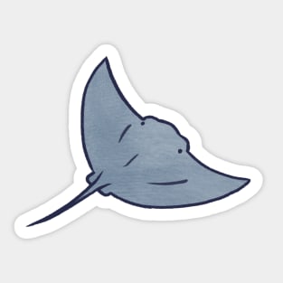 Majestic Bat Ray Sticker